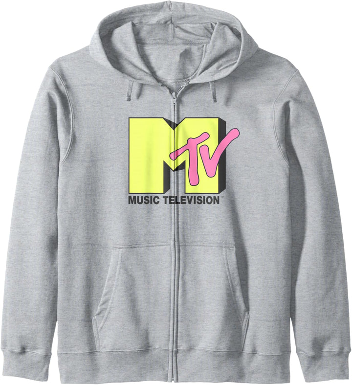 MTV Logo Pastel Kapuzenjacke