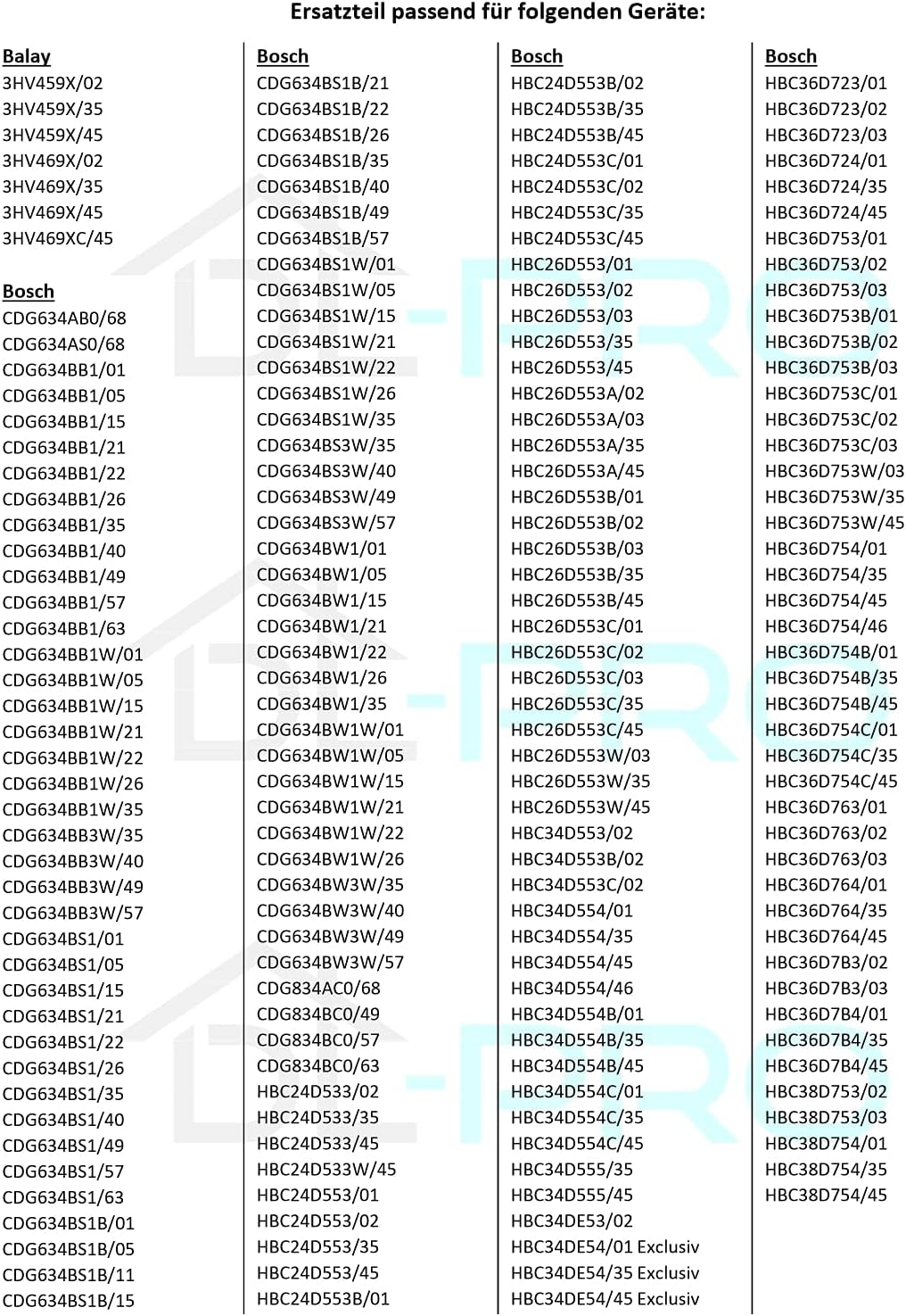 DL-pro Wassertankreparatursatz für Bosch Siemens 12004156 Reparaturset für Wassertank für Dampfgaröf