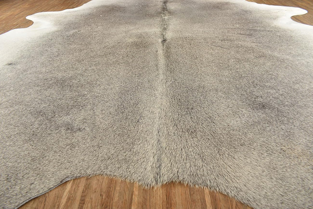 generisch KUHFELL STIERFELL GRAU BRAUN Natur 210 x 190 cm Fell Teppich VON KUHFELLE ONLINE