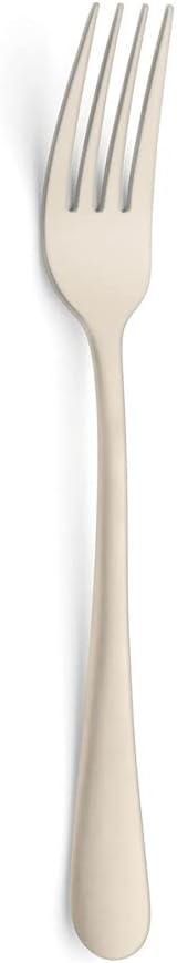 AMEFA AUSTIN Besteck Set 4 Personen (champagner) | 16-teilig | PVD-veredelt | mattiertes Besteckset
