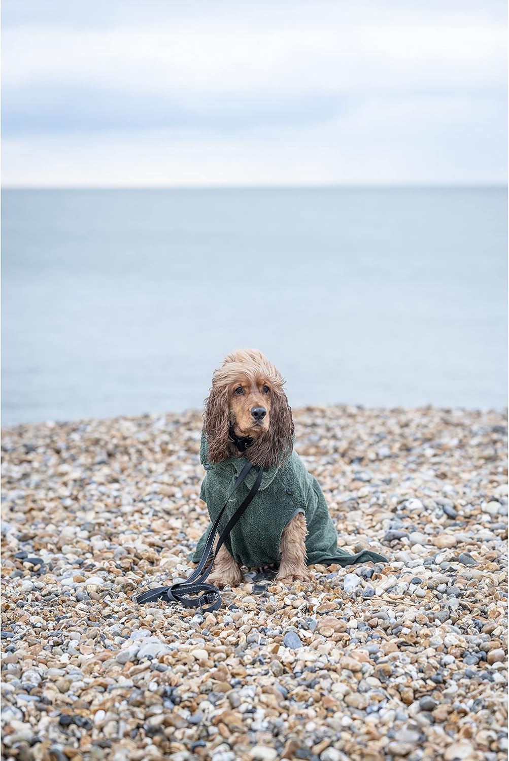 rukka Pets Medea ECO Bademantel für Hunde Dunkel Olivgrün S S Dunkel Olivgrün