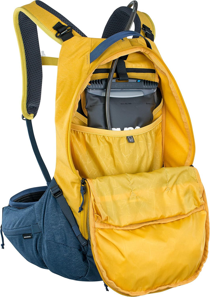 EVOC TRAIL PRO 16l Protektor Rucksack für Tagestouren & Trailriding, Fahrradrucksack (Backpack mit L