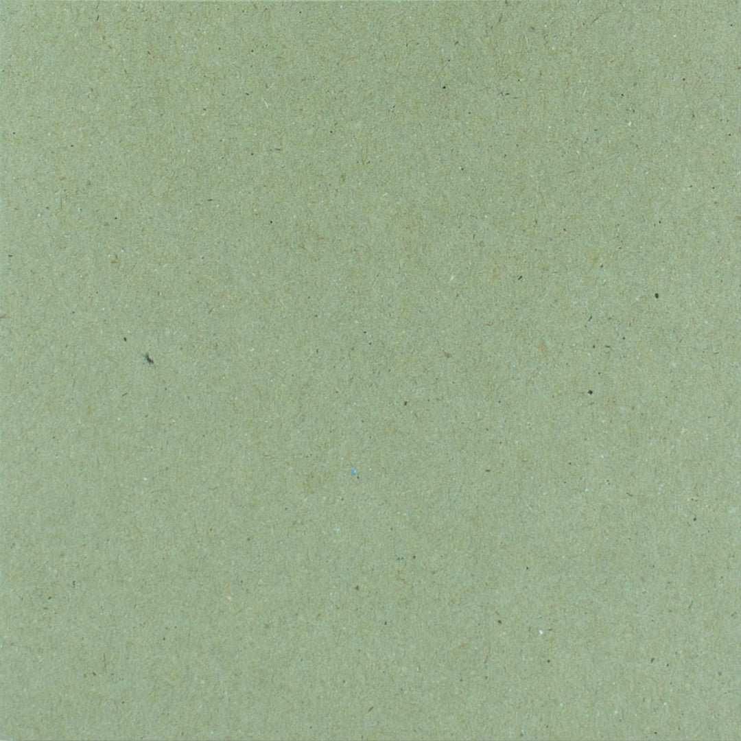 Quadratische Falt-Karten 15 x 15 cm - Vintage Kraftpapier Recycling - Grün - 700 Stück - formstabil