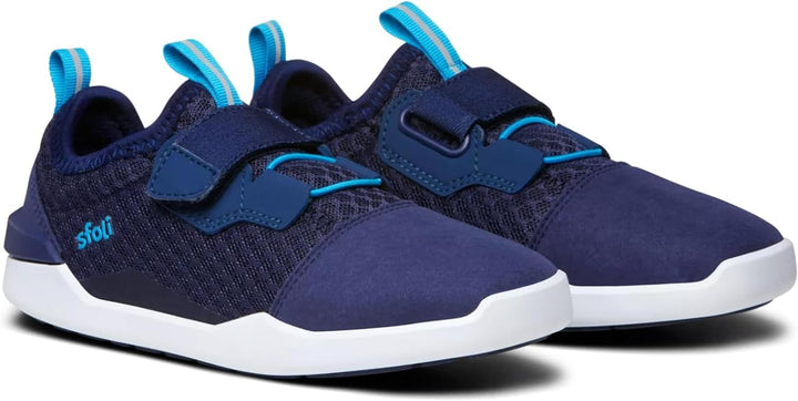 sfoli sporti Everyday Sneaker für aktive Kids, breiter Zehenbereich, flexibel Grösse 30-40 35 EU Sch