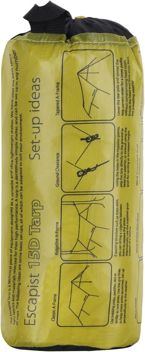Sea to Summit Escapist 15D Tarp - Zeltplane Lime L, Lime L