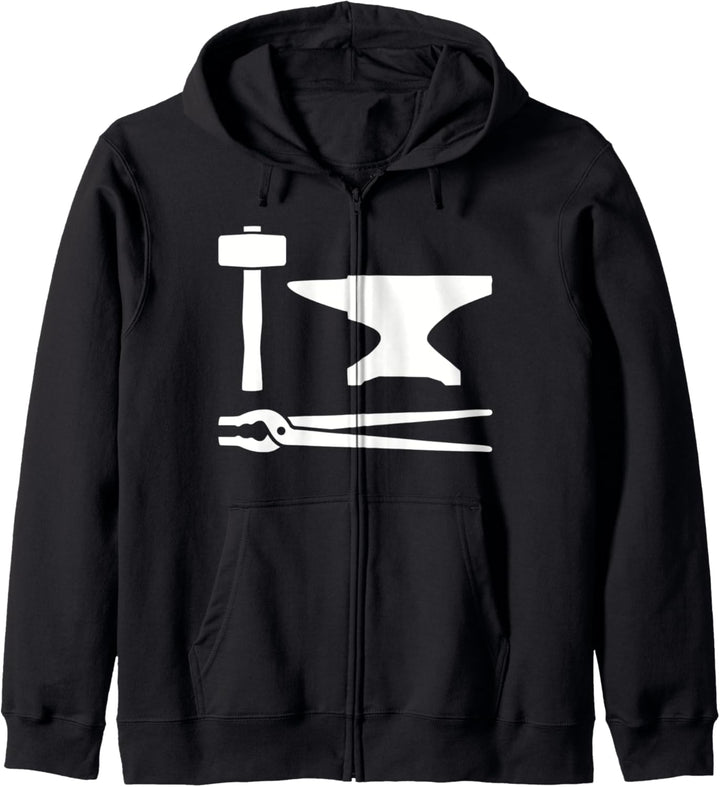 Schmied Werkzeuge Kapuzenjacke