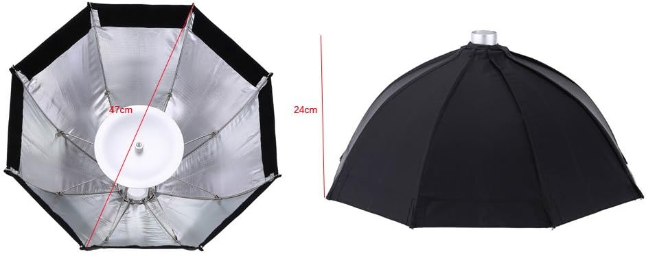 GODOX S7 48cm Faltbarer Octagon Softbox Regenschirm Beleuchtungssatz f¨¹r WITSTRO AD360 AD180 AD200