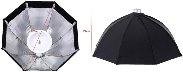 GODOX S7 48cm Faltbarer Octagon Softbox Regenschirm Beleuchtungssatz f¨¹r WITSTRO AD360 AD180 AD200