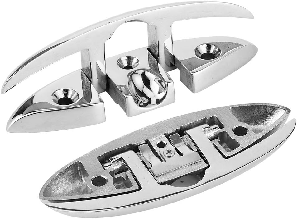 Anlegeklampen-Dock Stollen Für Boot Anlegeklampen Für Boote Edelstahl Boot Mooring Accessoires 5In F