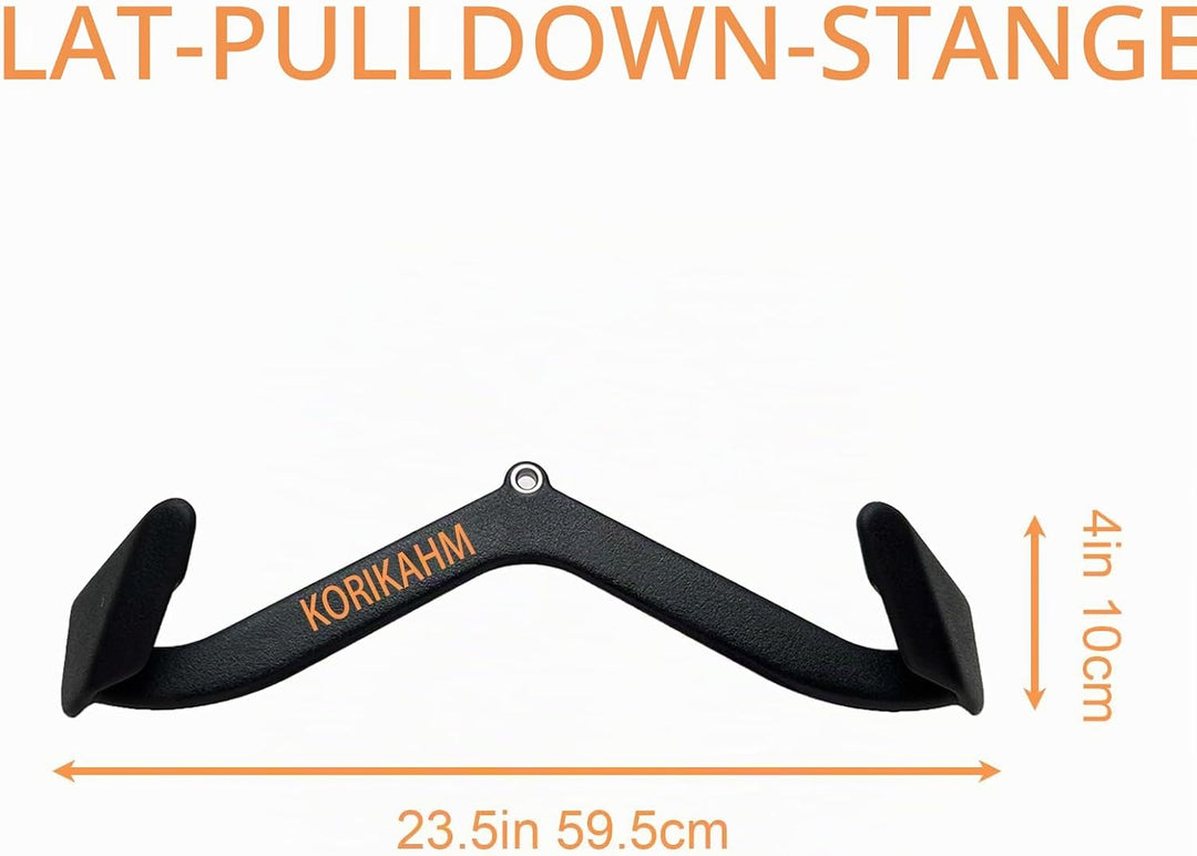 Ergonomic Design Lat Pull down Bar Grip Handle, Lat Pulldown Attachments, Strength Trainer for Athle