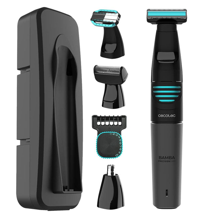Cecotec PrecisionCare Extreme 5-in-1 Multifunktions-Rasierer, 5-in-1, Lithium, Körper und Gesicht, w