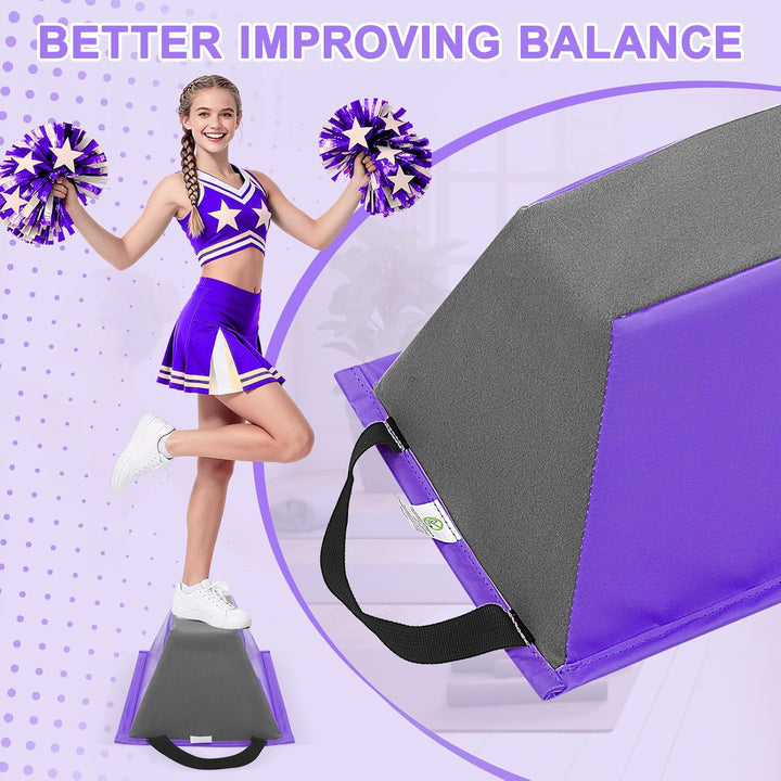 Cheer Flyer Balance Stand, 36 × 23 × 15 cm Cheerleading Flyer Training, Gymnastik Training Balance B
