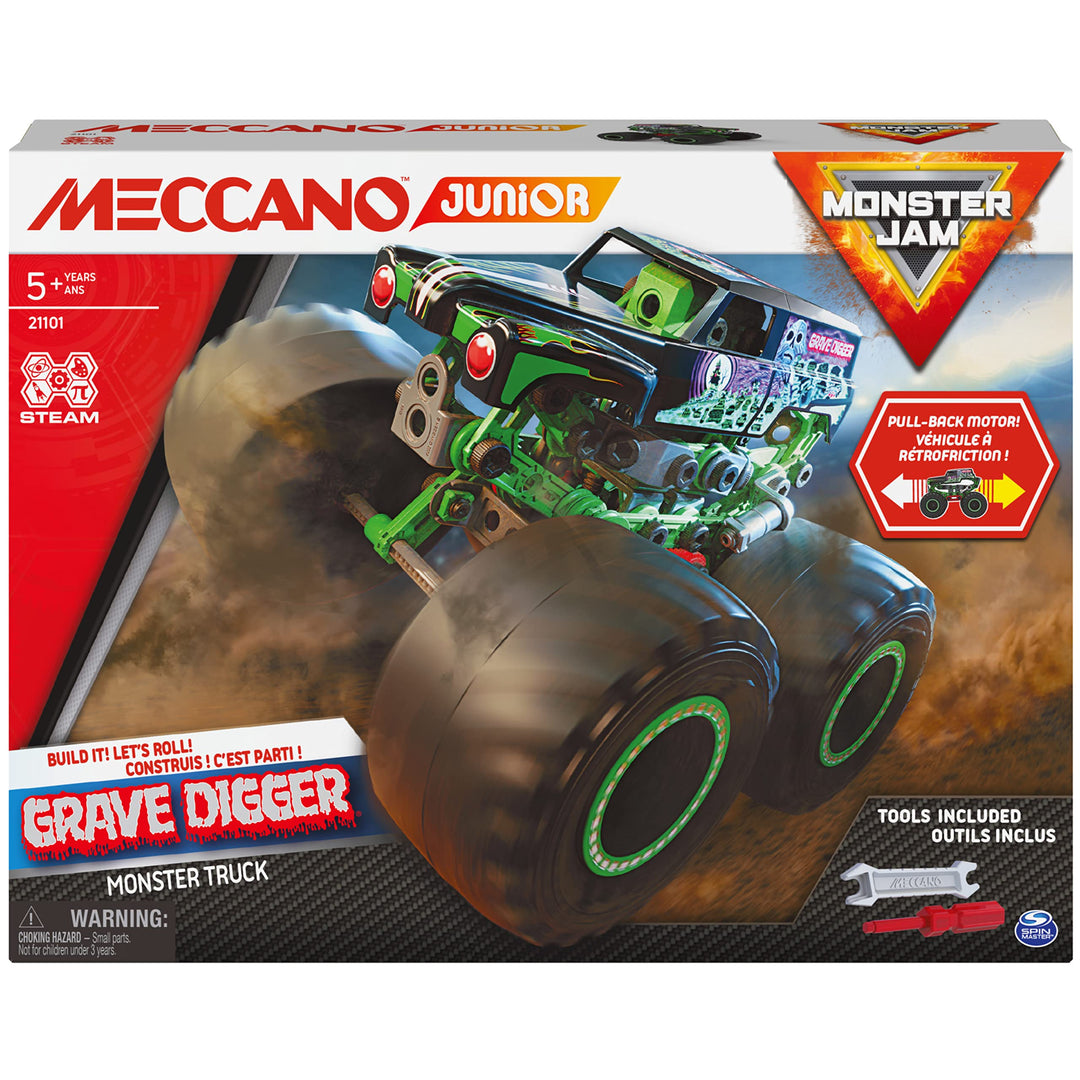 Meccano - Konstruktionsspielzeug - Junior Monster Jam Truck