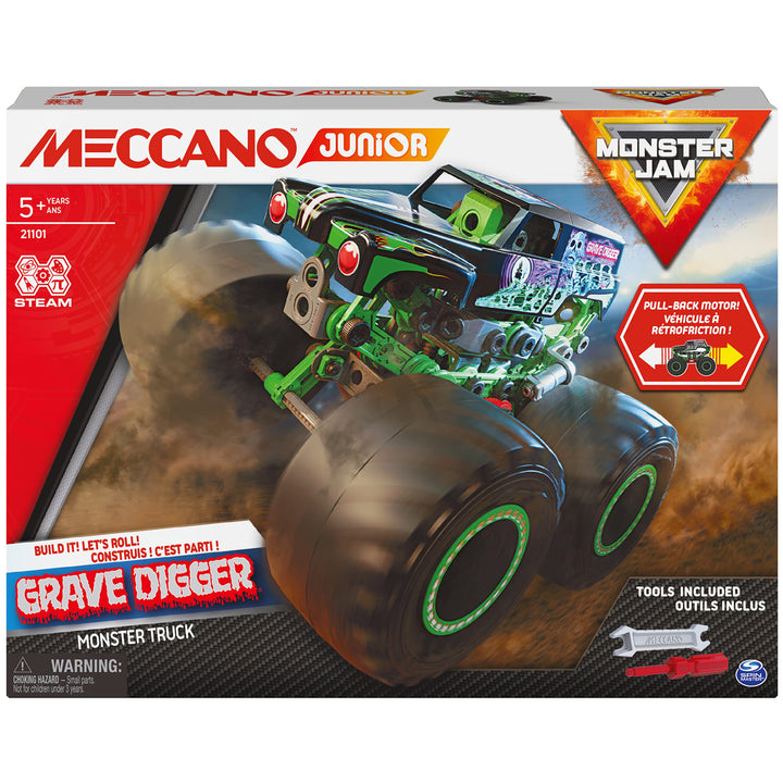 Meccano - Konstruktionsspielzeug - Junior Monster Jam Truck