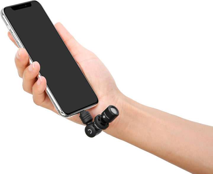 Saramonic Ultrakompaktes omnidirektionales Kondensatormikrofon mit Lightning für iPhone & iPad (Smar