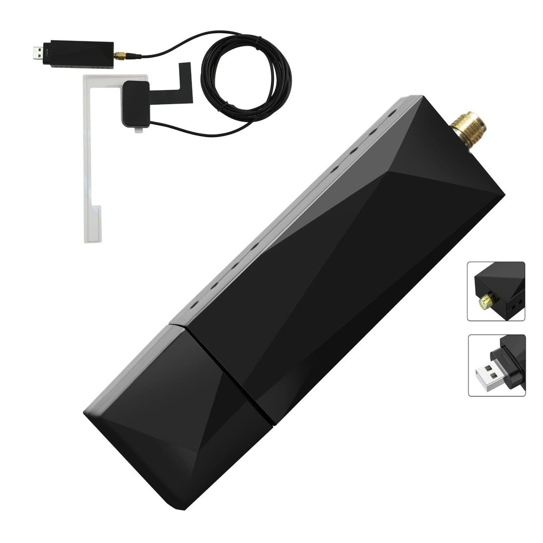 Eonon Mini DAB + Adapter für Android 4.4+ Autoradio Digitaler Radioempfänger USB Adapter mit Antenne