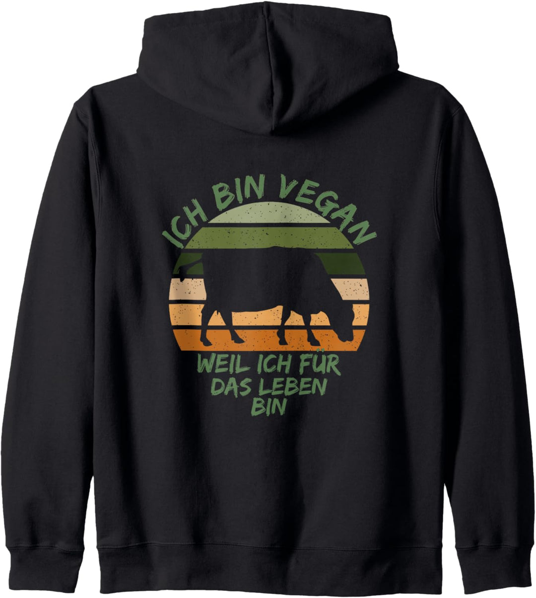 Ich bin Veganer, weil ich lebenslang Vegetarier bin Vegan Kapuzenjacke