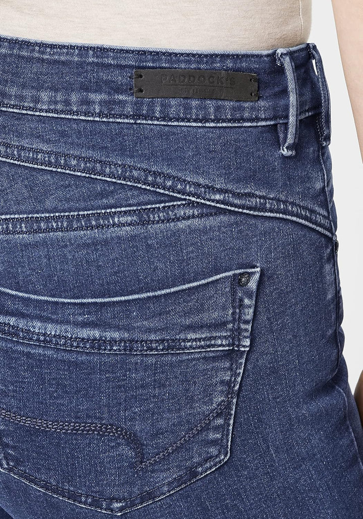 PADDOCK'S Shape Denim Röhrenjeans mit Stretch Lucy Blau 34W / 32L, Blau 34W / 32L