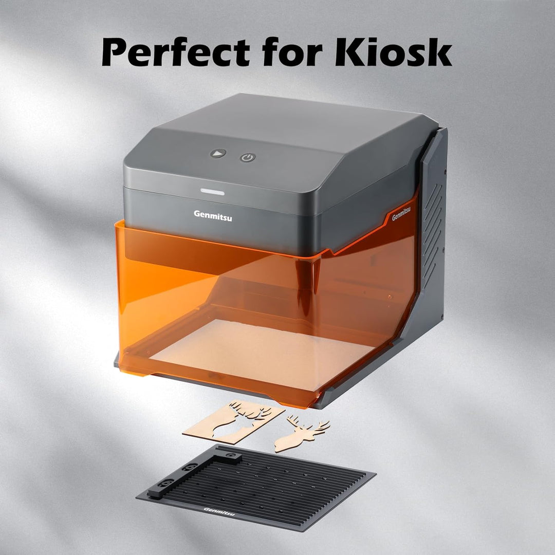 Genmitsu Waben-Laserbett, perfekte Passform für Kiosk-Lasergravierer und Schneidemaschinen, Lasergra