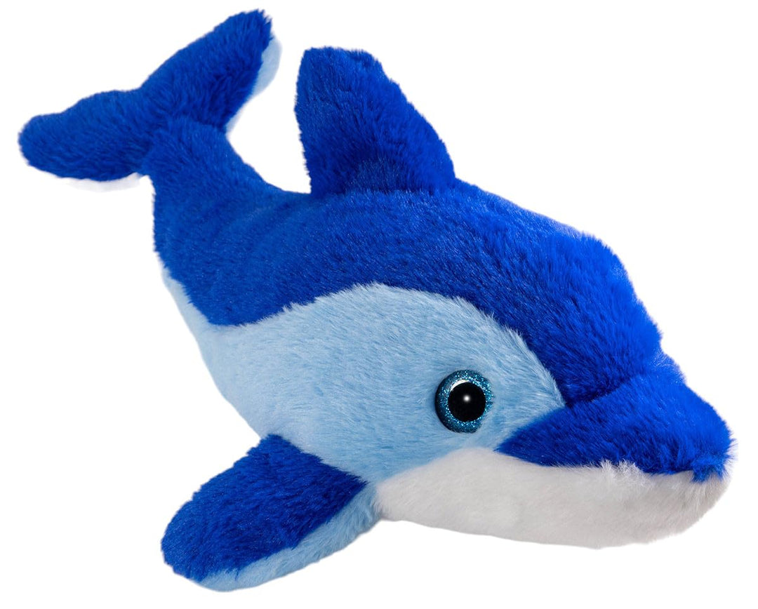 Carl Dick Delfin blau mit Glitzer-Augen, Plüschtier, Kuscheltier ca. 44cm 3580 Blau-44, Blau-44