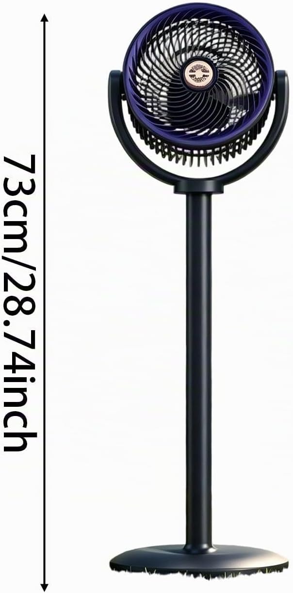 Standventilator sehr leise, Stand Ventilator gross, Ventilator mit Kühlung Sommer, Standing Fan, Bod