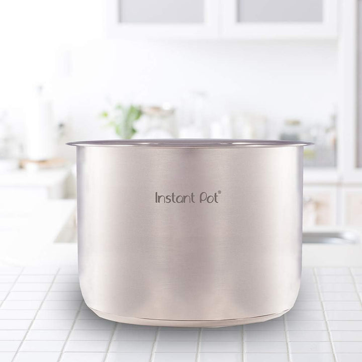 Instant Pot IP 8Qt Stainless Steel Inner Cooking Pot 8 Quart, Edelstahl 8 Quart, 8 Quart