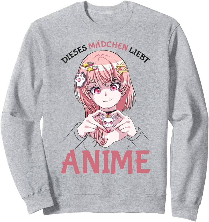Anime Mädchen Kinder Manga Anime Merch Sweatshirt