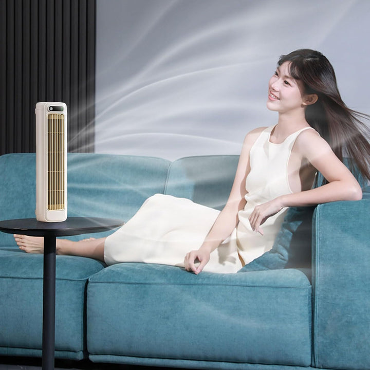 XLSBZ Outfany Cooling Ace,Tragbare Klimaanlage Tischventilator Leise USB Wiederaufladbare Mini Mobil