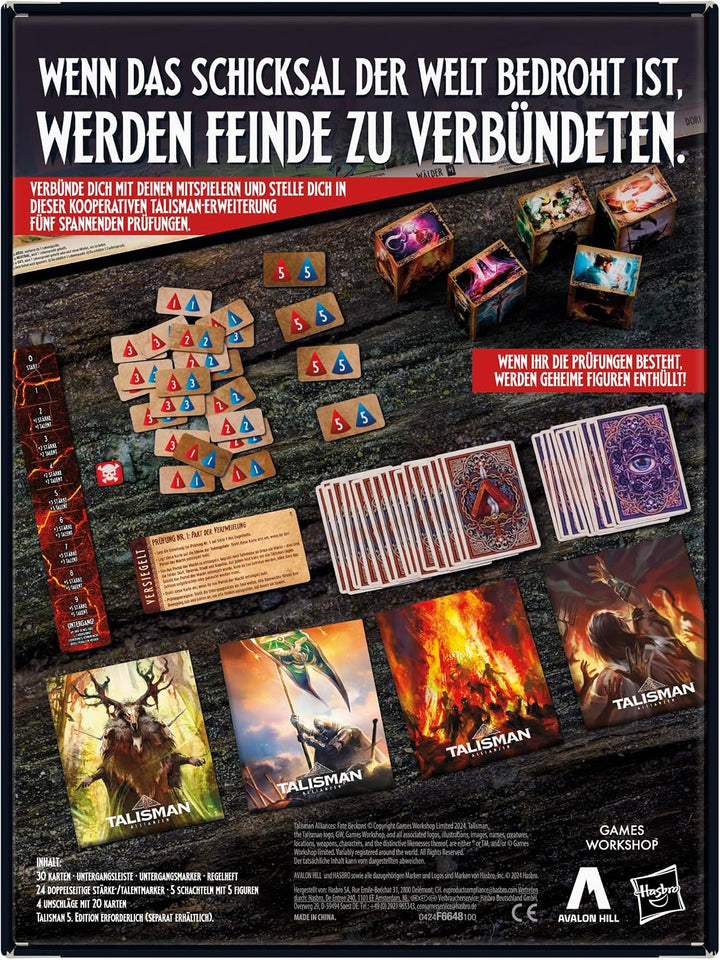 Talisman ALLIANCES Allianzen, Allianzen