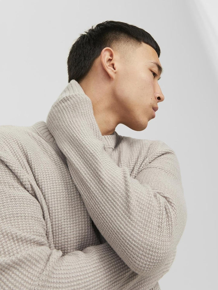 JACK & JONES Herren Jorkyle Knit Crew Neck Strickpullover, Atmosphere