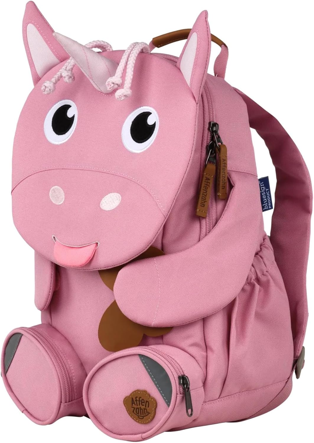 Affenzahn Kinderrucksack Grosser Freund | Kindergartenrucksack für Kinder von 3 bis 5 Jahren mit fun