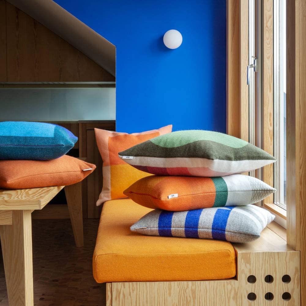 RØROS TWEED - Asmund Bold - Kissen aus norwegischer Lammwolle - Design von Kristine Five Melvær - Ki