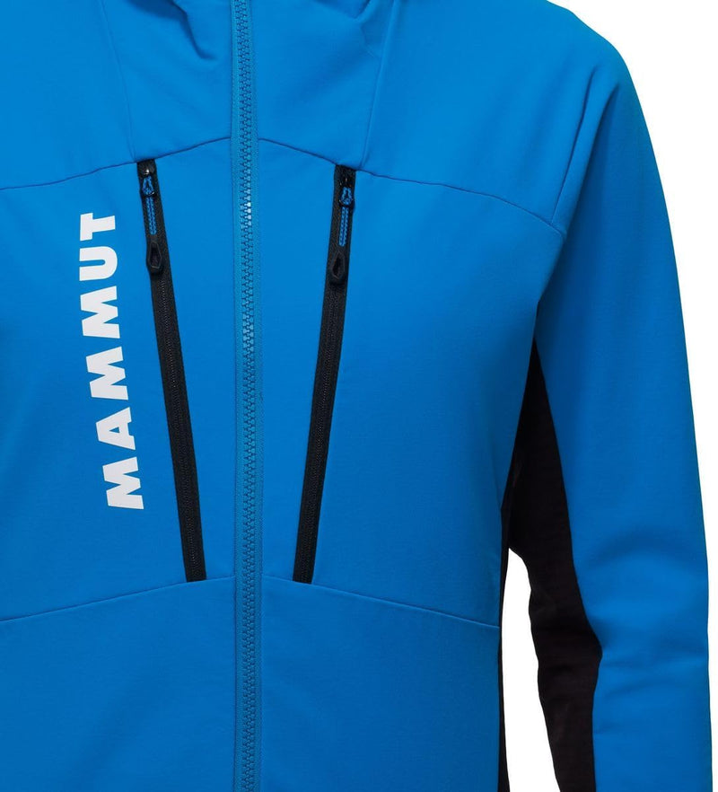 Mammut Damen Softshelljacke Aenergy M Glacier Blue-Black, M Glacier Blue-Black