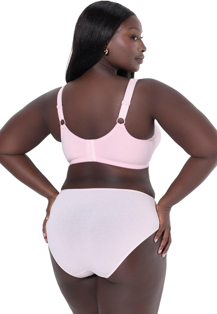 Ulla Popken Damen grosse Grössen Übergrössen Plus Size Entlastungs-BH, Spitze, ohne Bügel 800619 85C