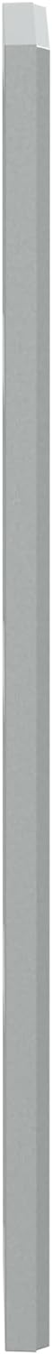Schneider Electric Merten MEG4040-3660 M-Pure Rahmen 4-fach für Steckdosen und Schalter, Aluminium 4