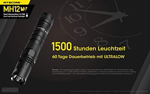 Flashlight MH SERIES/1200 LUMENS MH12 V2 NITECORE