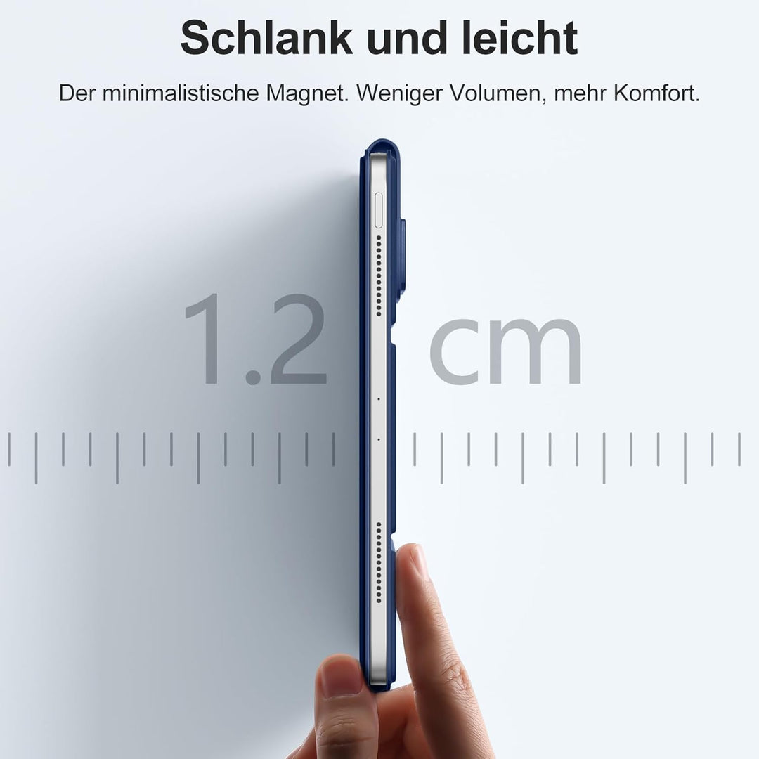 Maledan Magnetisch Hülle für iPad A16 11/10 Generation (2025 11 Zoll/ 2022 10.9 Zoll), Magnetbefesti