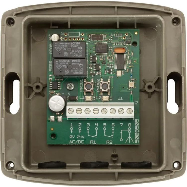 Somfy 2400556 - Universal-Aussentor/Garagentor-Empfänger | RTS-Technologie Grau, Grau