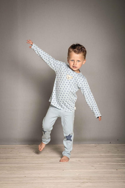 Steiff Unisex Pyjamaset 98 Celestial Blue, 98 Celestial Blue