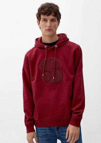 s.Oliver Herren Sweatshirt Langarm L Rot, L Rot