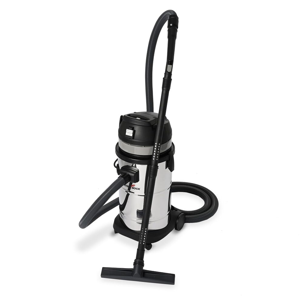 Steinbock Pumpsauger | 1.200 Watt | 41 l Edelstahlbehälter | Nasssauger mit integrierter Tauchpumpe