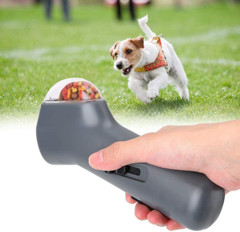 Pssopp Durable Dog Cat Treat Launcher Haustier Snack Food Catapult Pet Training Feeder Spielzeug Hun