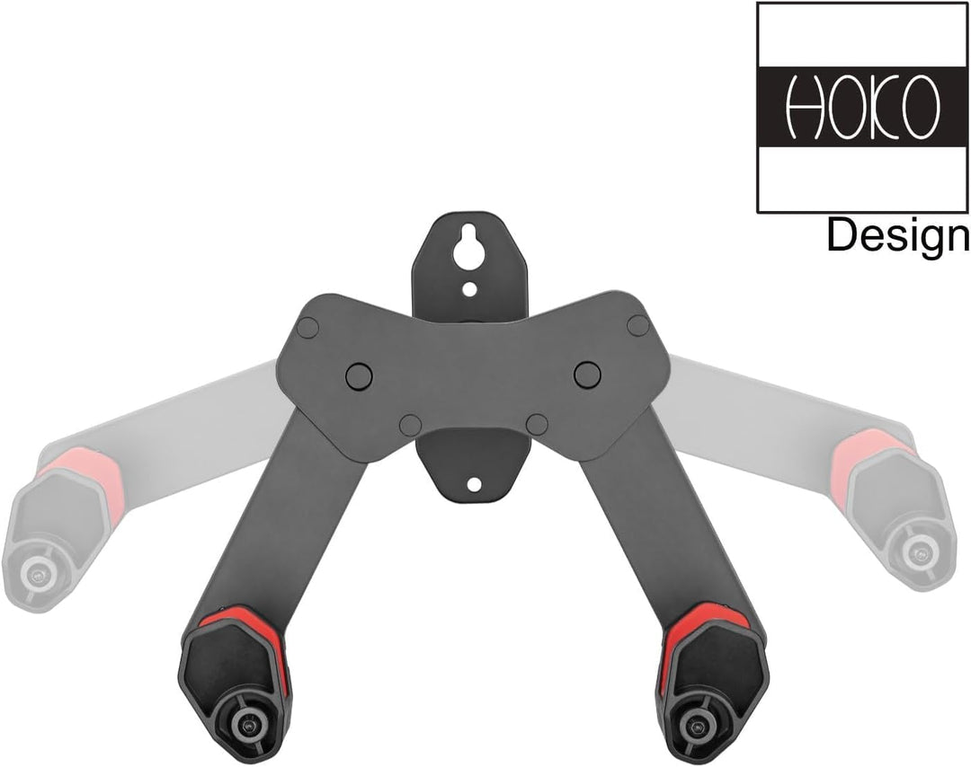 HOKO-VELO 25 2er set verstellbare Fahrrad Wand Halterung/Rahmenhalter mit Silikon-Schutz als Geschen
