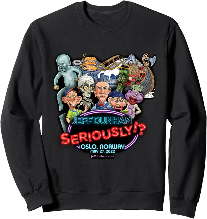Jeff Dunham Oslo, Norway (2022) Sweatshirt