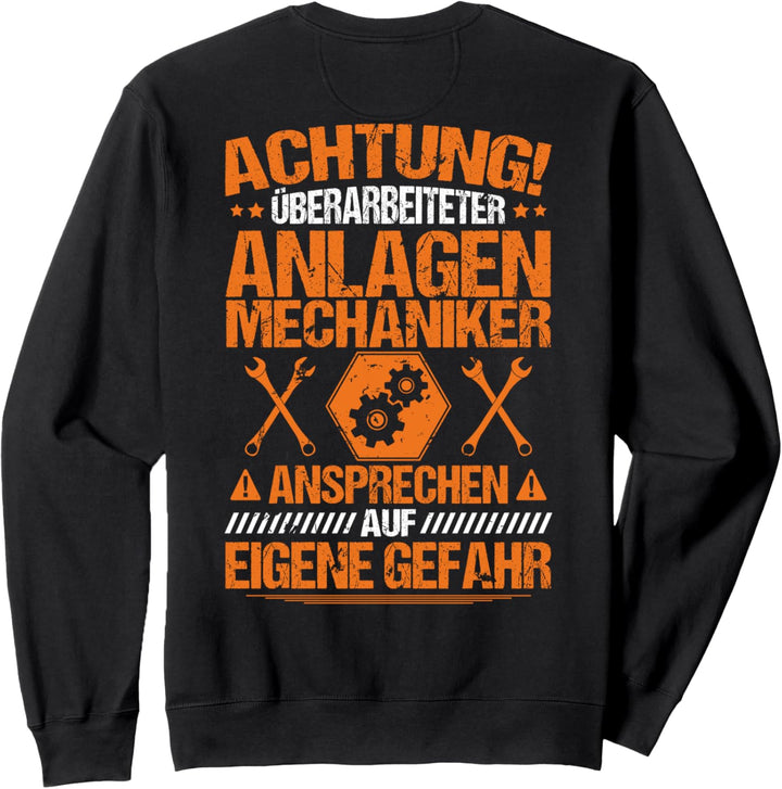 Überarbeiteter Anlagenmechaniker Sweatshirt