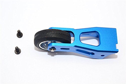 GPM for Tamiya Lunch Box Tuning Teile Aluminium Rear Wheelie Bar - 1 Set Blue