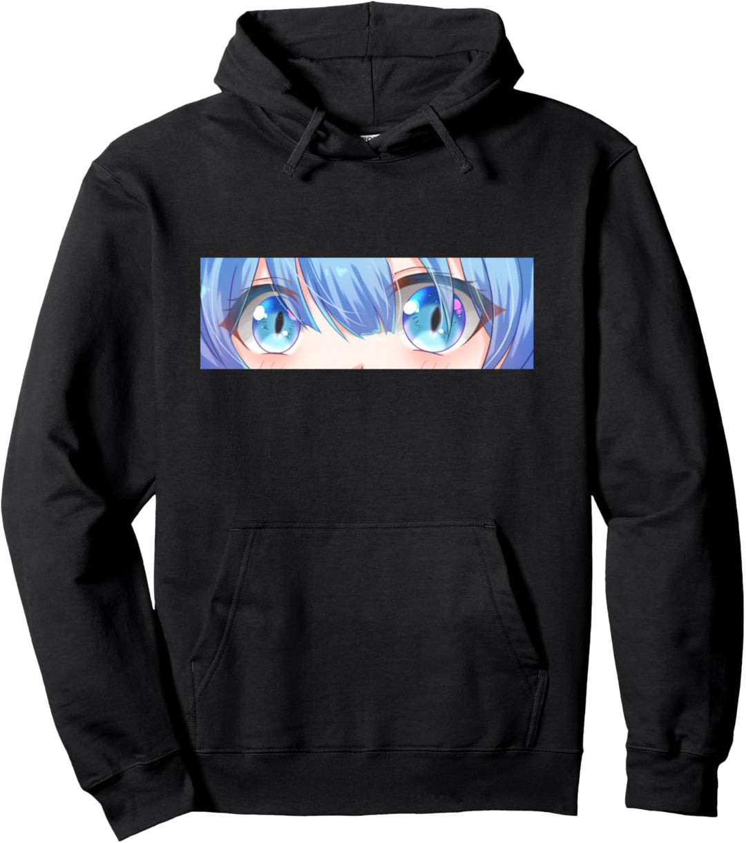 Anime Eyes Kawaii Süss Sexy Manga Ecchi Pullover Hoodie