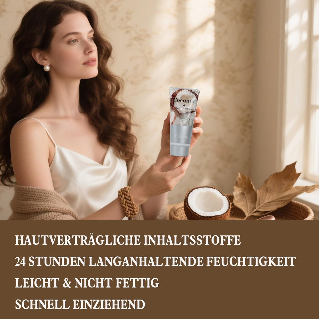 SPA LUXETIQUE Damen Bade Geschenkset - 8tlg Kokosnuss Duft Geburtstaggeschenk Wellness Set für Fraue