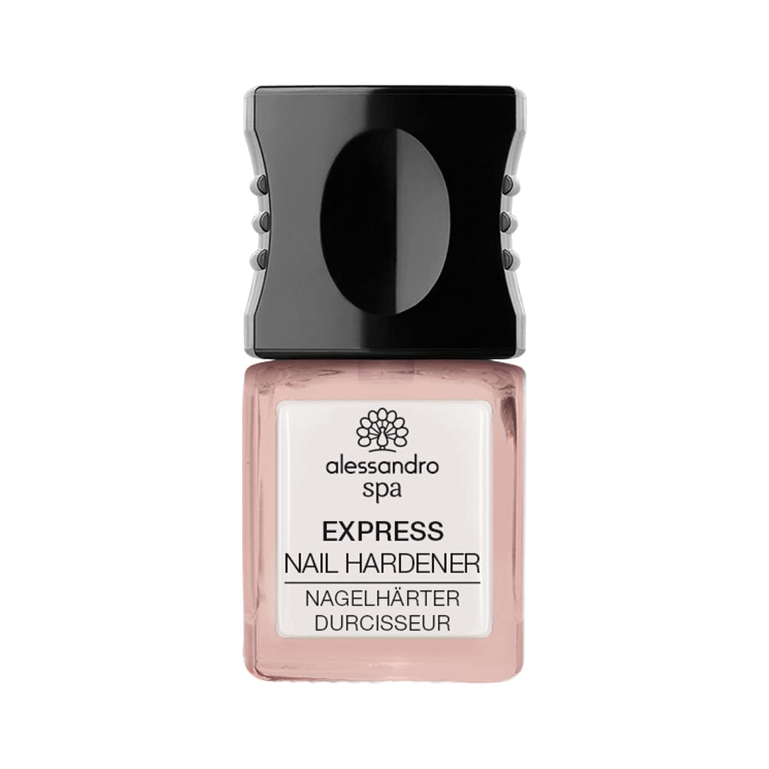 alessandro Nagellack - Nagelhärter - EXPRESS NAIL HARDENER NUDE - stärkt brüchige und dünne Nägel -1