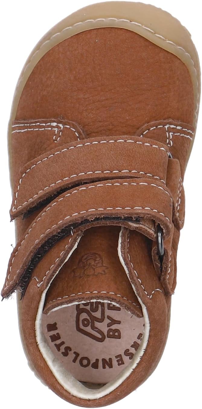 RICOSTA Mädchen und Jungen Stiefel Chrisy, Kinder Lauflernschuhe, Weite: MITTEL, lose Einlage, terra